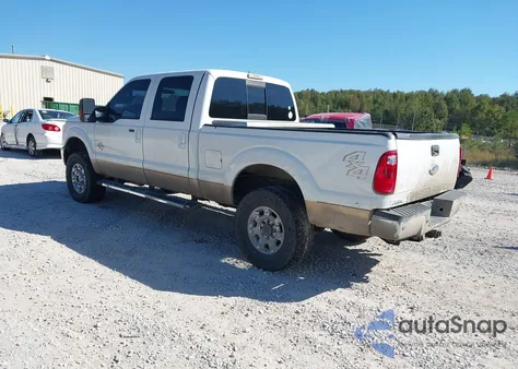 2011 Ford F-250 Lariat from USA, damaged, VIN 1FT7W2BT6BEB70109